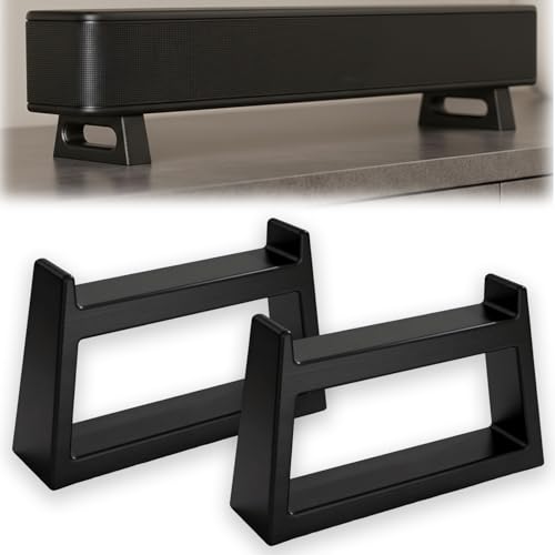 Soundbar Riser Stand for Bose Solo Tabletop Elevation Base Low-Profile TV Console Mount Improve Projection & Airflow
