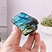 2PCS Natural Raw Stone Healing Crystals Bulk Healing Gemstones for Reiki Tumbling Fountain Rocks Meditation Garden Home Decor (Labradorite)
