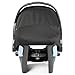 Peg Perego Primo Viaggio - Rear Facing Infant Car Seat - for Babies 4 to 30 lbs - Made in Italy - True Black (Black)