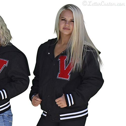 womens varsity jacket with hood
