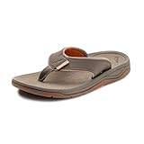 Grundéns Men’s Deck-Boss Sandal, Durable, Supportive, Brindle, M 11