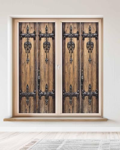 Película decorativa para ventana con privacidad estilo vitral miniatura 2