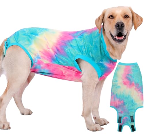 Uadonile Dog Surgery Recovery Suit for Men Women Spay Neuter Cone Alternative T[WJW[A^C_CO[AXL