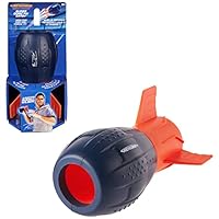 Aerobie Super Sonic Fin Catch Football, Outdoor-Spielzeug aus weichem Material, für Kinder und Erwachsene ab 8 Jahren, Blau/Orange