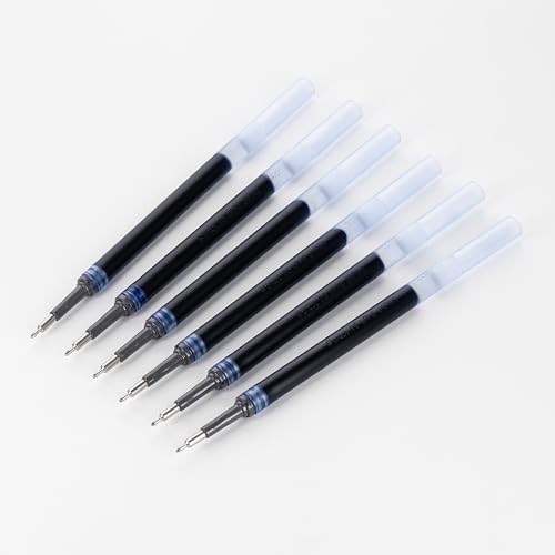 Catálogo de Agujas de punto al mejor precio. 49 Pentel - Tinta de repuesto para bolígrafo de gel EnerGel, punta de aguja de 0,5 mm, tinta fina, azul, paquete de 6 recambios