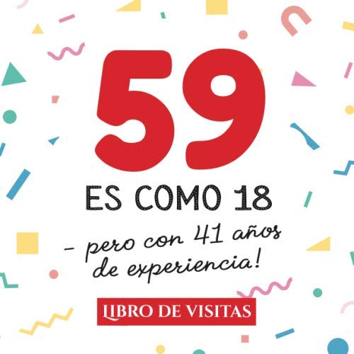 Tarjetas De Cumpleaños Número 59 Para Mujeres Y Hombres – Gato De