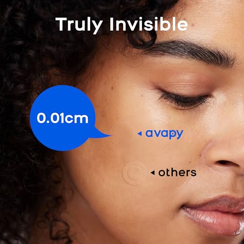 AVAPY Pimple Patches For Face, Invisible Hydrocolloid Acne Patches-Zits & Blemish, Covering Zits & Blemishes in Face and Skin, Control Oil, Pimple Patch with Salicylic Acid (24 Count)