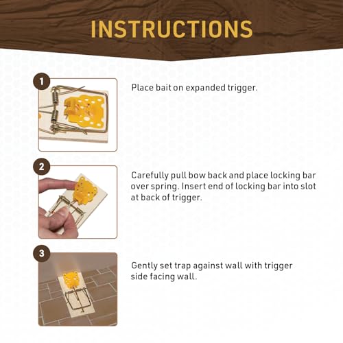 JT Eaton Rat Size Spring Action Expanded Trigger Snap Trap