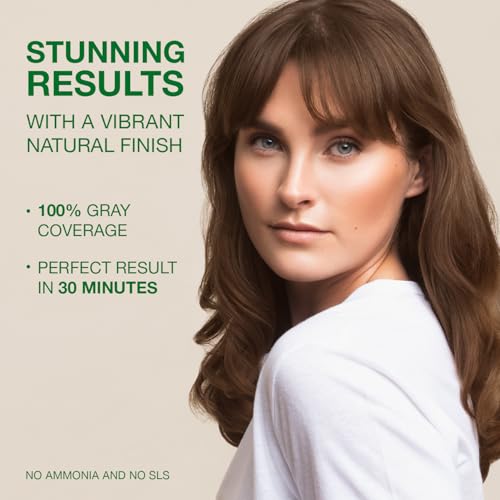 Image of Naturigin Permanent Hair Color, 6.0 Dark Golden Copper Blonde, Ammonia Free, 100% Gray Coverage, Nourishing Natural Formula, For All Hair Types, Long-Lasting, Vegan & Cruelty-Free, 1 Pack