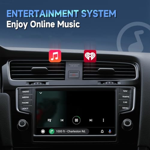 Adaptateur Carplay sans fil et Android Auto box pour smart TV - 5