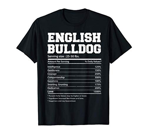 Buldog: English Bulldog Facts - Perros Camiseta