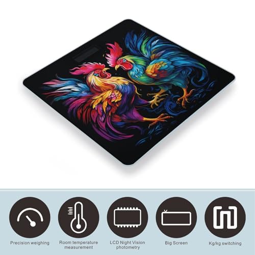 Báscula Digital para Peso Corporal de Vidrio Templado miniatura 3