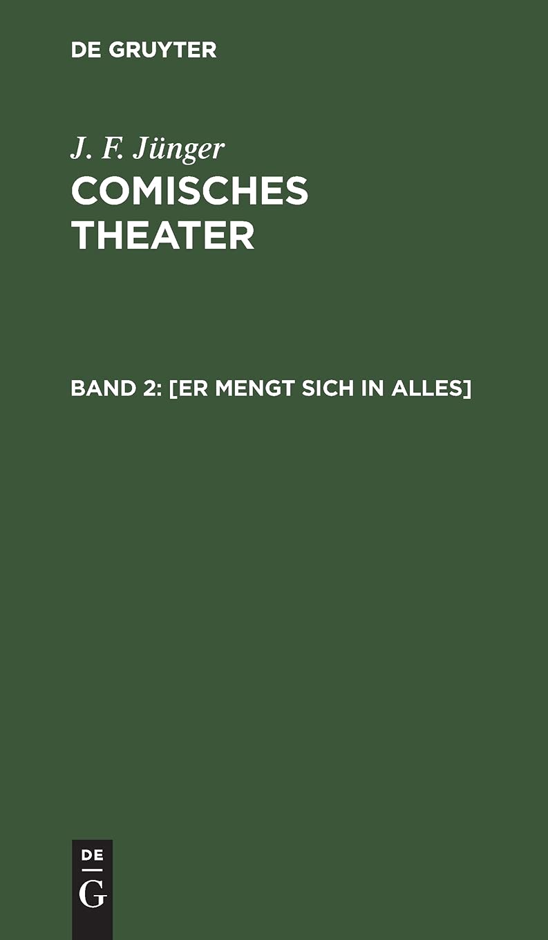 [Er mengt sich in Alles]