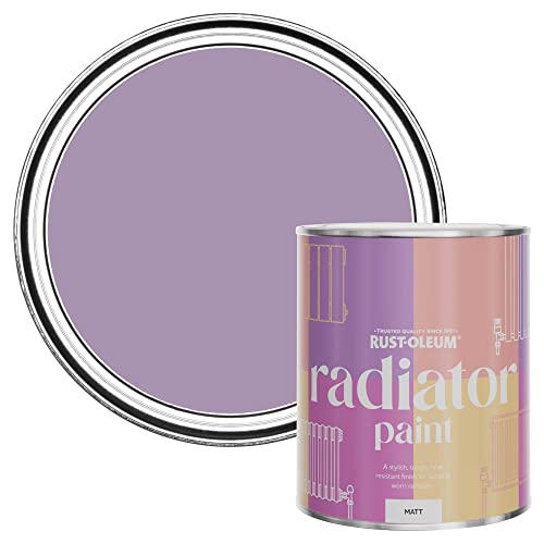 Rust-Oleum Purple Radiator Paint in Matt Finish - Violet Macaroon 750ml
