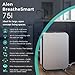Alen Air Purifer BreatheSmart 75i HEPA w/ Pure Filter for Large Rooms up to 2600 Sq. Ft. - Perfect for Living Room & Kitchen - Captures Allergens, Dust, & Mold - White