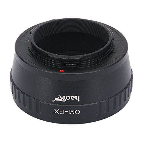 Haoge Manual Lens Mount Adapter For Olympus Om Zuiko Lens To Fujifilm Fuji X Fx Mount Camera Such As X-A10 X-A20 X-E1 X-E2 X-E2S X-E3 X-H1 X-M1 X-Pro1 X-Pro2 X-T1 X-T2 X-T3 X-T10 X-T20 X-T30 X-T100 #TOP3