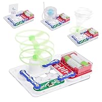 Toys for 7 8 9 10 Year Old Boys Kids: Science Experiments Kit for Girl Boy Age 6-8-10-12 Educational STEM Toys Presents for 8+ Year Old Children Teenager Building Electric Circuit Engineering Kits