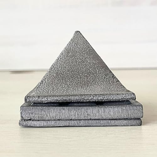 Image of Premium Lead Triple Layer Pyramid Vastu Remedy for South-West Zone Correction, Stability & Protection - 100% Pure Lead 3-Piece Pyramid by Vastu Mandir