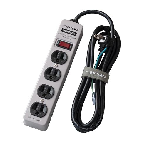 Amazon.co.jp: Fargo STEEL TAP 電源タップ スチール製 3ピン