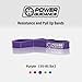 POWER GUIDANCE Pull Up Assist Bands - Stretch Resistance Band - Mobility Band - Powerlifting Bands - by Perfect for Body Stretching, Powerlifting, Resistance Training (Purple)
