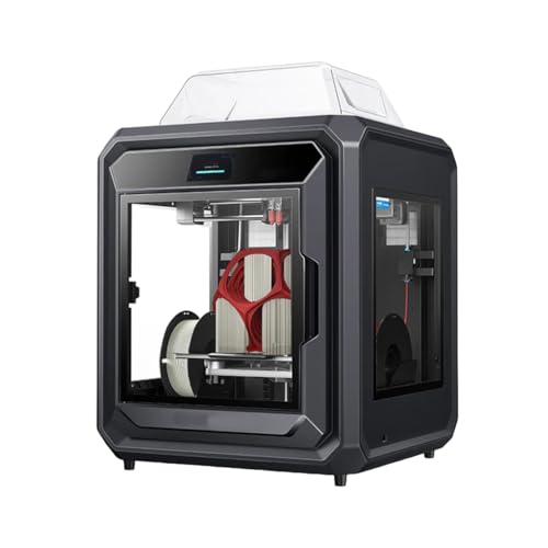 Sermoon D3 Pro 3D Printer, Reliable Dual Extrusion with High Flow, 300 mm/s Speed Printing, Flexible Build Plate, Touch Screen, Max Build Volume 290x220x300mm