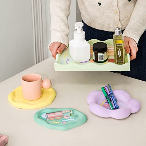 Moule silicone géométrique Terrazzo kit ciment Jesmonite bijoux SH0729