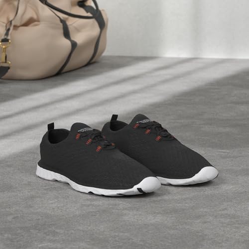 Image of DOUSSPRT Women's Water Shoes Quick Drying Sports Aqua Shoes Black Size 8