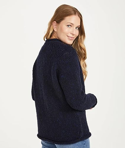 Image of Aran Woollen Mills Roll Neck Sweater for Women