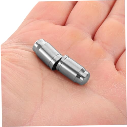 POPETPOP 2pcs tapas de válvula de aleación de titanio para llantas de bicicleta, accesorios esenciales para presión óptima de neumáticos y rendimiento miniatura 3