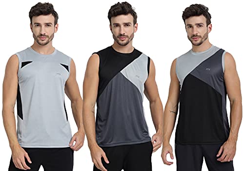 Image of FTX Men's Solid Regular Fit T-Shirt