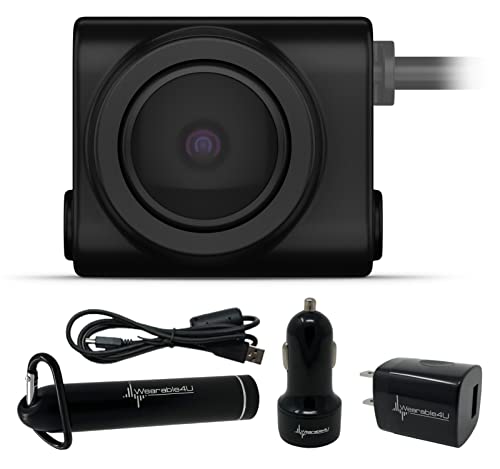 Wearable4U - Garmin BC 50 Wireless Backup Camera, HD Resolution, 160-degree Lens, Weather-Resistant, 50ft Range for Trucks, RVs and Trailers with Power Pack Bundle