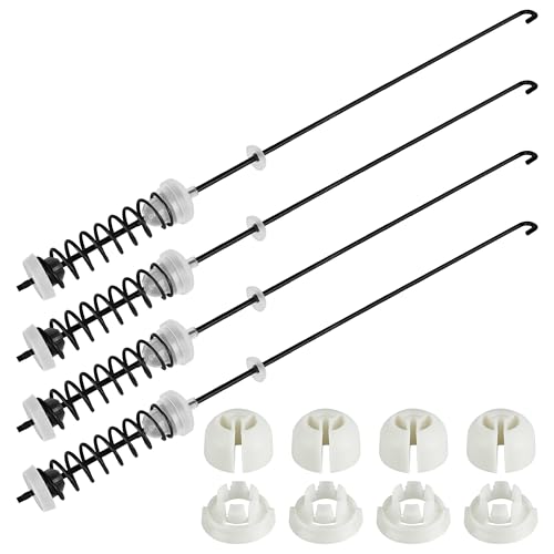 W10780045 WTW4816FW2 NTW4516FW2 NTW4605EW0 NTW4516FW1 WTW4800BQ1 Washer Suspension Rod Kit for Amana Whirlpool Kenmore WTW4800BQ0 RTW4516FW1 WTW4815EW0 NTW4516FW0 WTW4815EW1 WTW4816FW1 W10821951