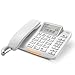 Gigaset DL380 - Un Telefono Facile da Usare con Tasti Grandi - 4 tasti di selezione diretta programmabili (A - D) - Rubrica, Bianco [Versione Italiana] immagine