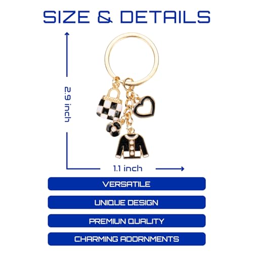 Image of Keychain for Women, Key Chains Women Cute, Enamel Durable Key Ring for Handbag & Bag.
