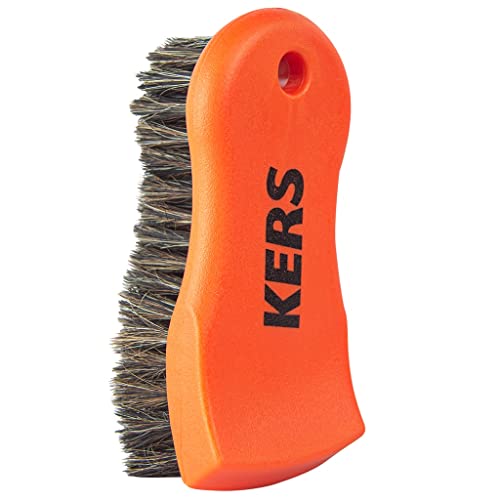 Escova Ultra Soft Cerdas Naturais para limpeza de Couro e Vinil Kers