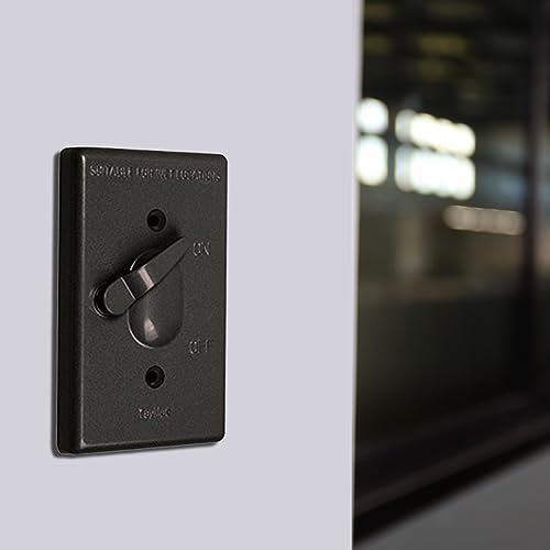 Taymac TC100Z Weatherproof Toggle Cover, 1-Gang, Vertical Device Mount thumb #1