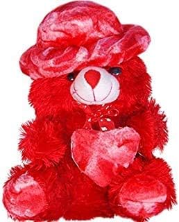 SARIKA TOYS 2 Feet Very Cute and Beautiful Soft Toy Teddy Bear for Girls / Kids / Gifting / Valentine / Anniversary / Birthday (60) (Cap Red)