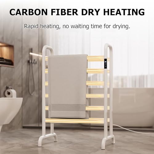 Calentador de toallas para un baño cálido en invierno 5
