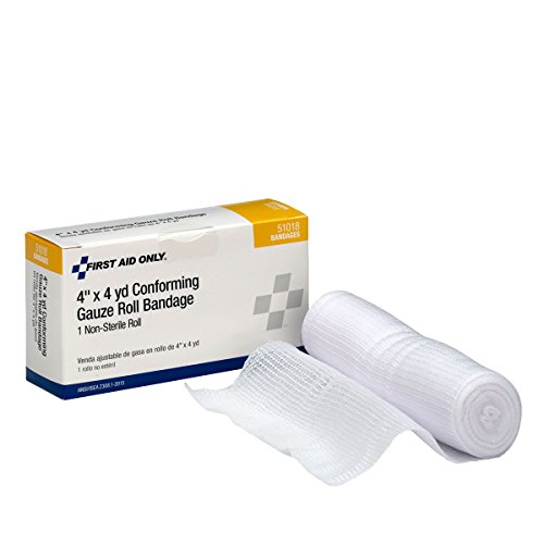 Acme United 4 Inch Conforming Gauze, 0.07-Pound (Pack of 5) miniatura 1