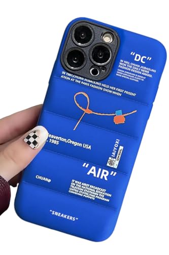 Image of IAIYOXI Thermoplastic Polyurethane Hot Off Sports Shoes Brand Phone Puffer Case Puffy Cover For iPhone 13 12 Mini 11 X Xs Max Xr 7 8 Plus Sneakers Ins White Or Black Label Soft Cover-Brown For iPhone 12 Pro Max