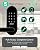 Keyless Entry Keypad Electronic Door Lock: Sifely Digital Smart Lock with Code, Electric Deadbolt Door Knob/Handle for Front, Interior, Exterior & Bedroom Doors (Black, App Control, No Fingerprint)