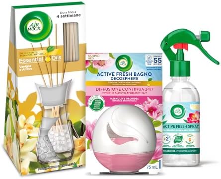 Kit Profumatori Airwick - Diffusore Elettrico Oli Essenziali + Ricarica Vaniglia Ambra - Foto 11