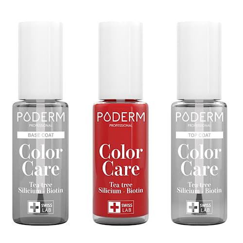 Ongles jaunes et abîmés ? Le kit Vernis Tea Tree PODERM répare et colore