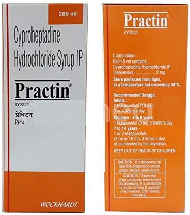 Practin 2Mg - Bottle of 200ml Syrup