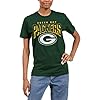 Junk Food Unisex Bold Logo NFL T-Shirt, Forest Green, XXL UK #1