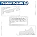 40-104 Key Gauge for All Schlage Commercial Rekey Measuring Tool Replacement Parts