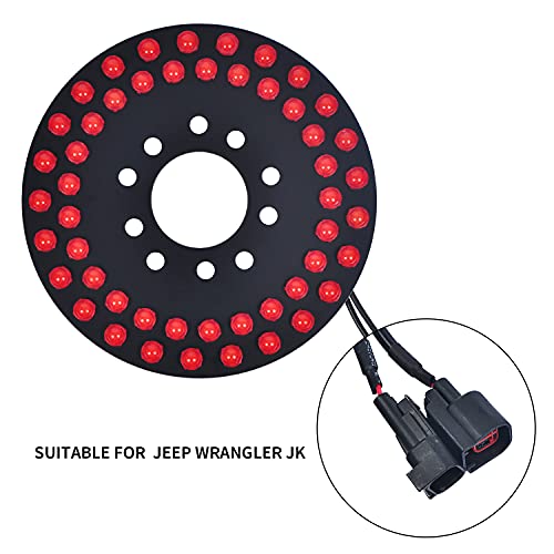 Omotor 50Pcs Led For Jeep Spare Tire Brake Light Third Brake Light Fits 2007-2018 Jeep Wrangler Jk thumb #1