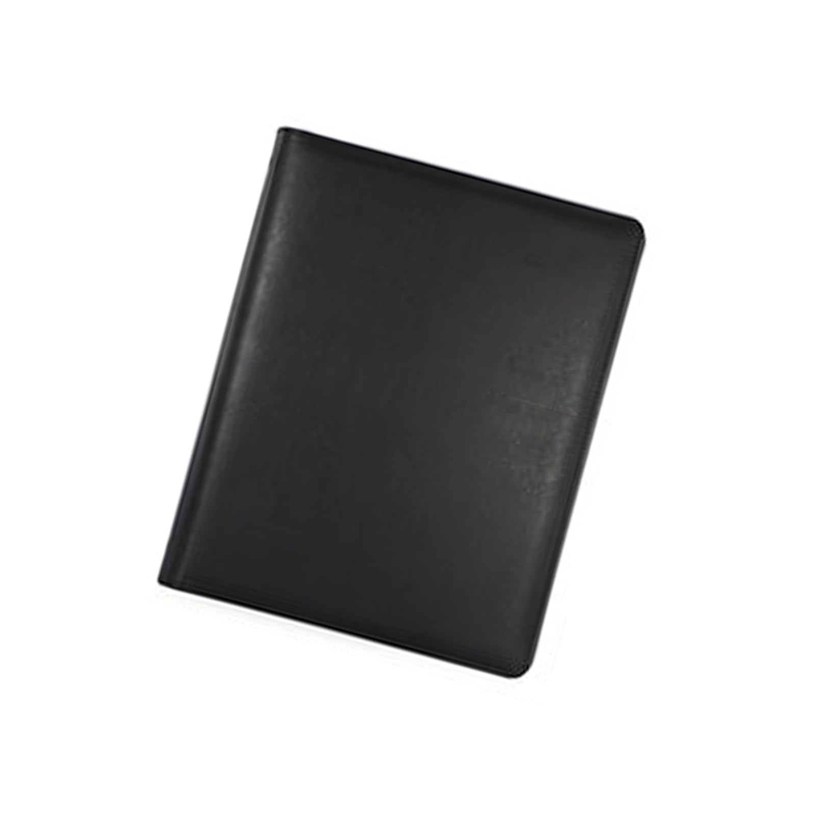 Nucelit Conference Folder Leather Clipboard Folder Letter Size Document Case 4 Rings Binder with Clipboard for Professional Binder for Women