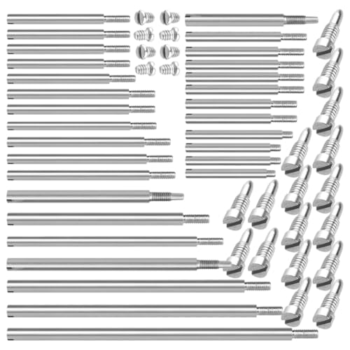 POPETPOP 1ensemble Kit de Réparation Basson Complet Axes Vis Blocs Métal pour Instruments à Vent Portatif Saxophone Clarinette Flûte Piccolo
