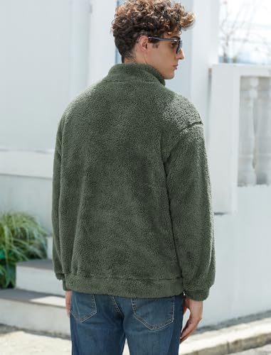 Image of ZAFUL Men 1 /4 Zipper Sweatshirt Ethnic Aztec Printed Kangaroo Pocket Fall Winter Pullovers Jacket Unisex Hoodie Tops